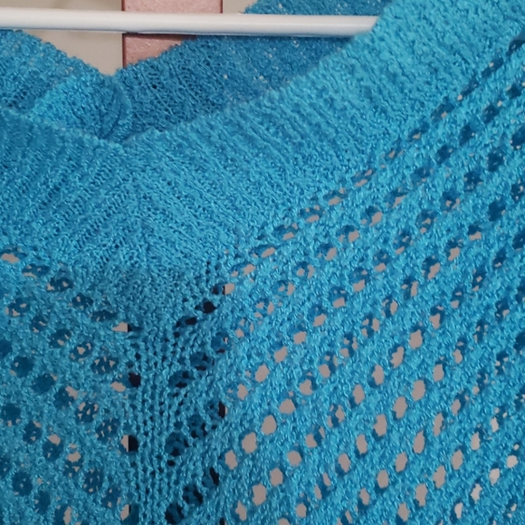 Blue knitted top - Picture 3 of 5